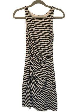 41 Hawthorne Ernesto blue white stripe tank dress size s Chic Leisure